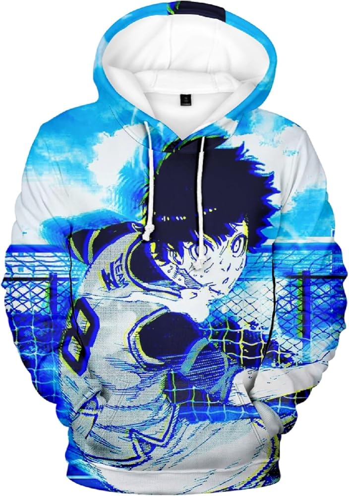 Amazon.com: GO2COSY Anime BLUE LOCK Hoodie Isagi Yoichi Costume
